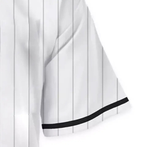 Camiseta de béisbol personalizada Unisex, malla de poliéster, transpirable, antibacteriana, cuello en V, nombre personalizado, número, Impresión de logotipo - Product Image 6