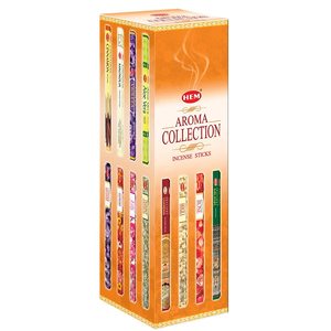 Bâtons d'encens Hexa Combo Hem de qualité supérieure-Pack de 6 essences (20 bâtons chacun) Qualité d'exportation fabriquée en Inde - Product Image 6