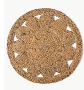 แผ่นรองจานที่ชาร์จหญ้าทะเลแผ่นรองจานทำด้วยมือและเสื่อปอกระเจาสำหรับงานปาร์ตี้ - Product Image 4