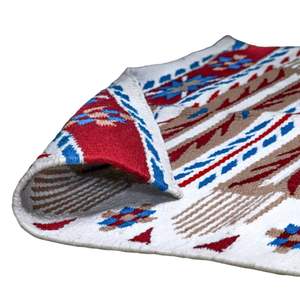 Couverture de selle occidentale personnalisée de qualité supérieure coussin d'équitation en laine couverture équestre Durable à la main produit chaud inde - Product Image 6