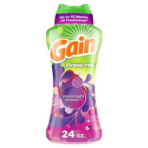 Gain Fireworks In-Wash <b>Scent</b> <b>Booster</b> <b>Beads</b>, Blissful Breeze, 26.5 oz - Product Image 2