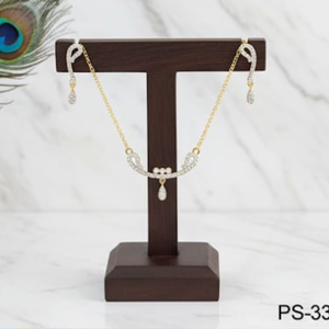 AD Pendant <b>Set</b> Elegant Traditional <b>Jewellery</b> <b>for</b> Women <b>Weddings</b> and Special Occasions Trendy AD Pendant <b>Set</b> Elegant - Product Image 4