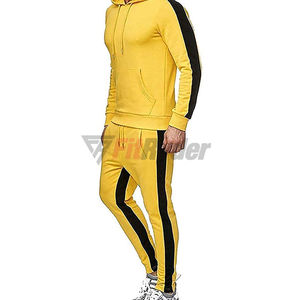 Ensemble pull-over de jogging unisexe pour hommes, pantalon de survêtement à capuche, logo personnalisé, pantalon cargo 2 pièces de créateur - Product Image 5
