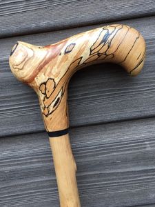 Canne en bois réglable à plusieurs prix avec plusieurs nœuds Bâton de marche en bois solide pour les aînés par Standard International - Product Image 5