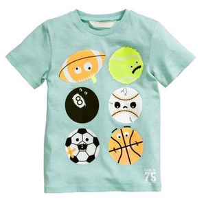Ropa Infantil de Alta Calidad, Camiseta Informal para Bebés y Niños Pequeños, Cuello Redondo, Manga Corta a Rayas, Tejida, 100% Algodón, Secado Rápido - Product Image 4