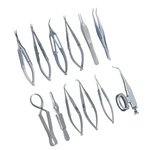 Kit de Instrumentos Profesionales para Cirugía Ocular ECCE, Herramientas Manuales para Extracción de Cataratas - Product Image 3