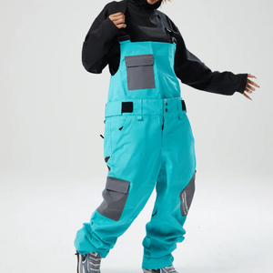 Mono de Snowboard Impermeable para Mujer, Talla Grande, 2025, Pantalones de Esquí Ajustables, Aislados, Cálidos, Resistentes al Viento, para Invierno - Product Image 2