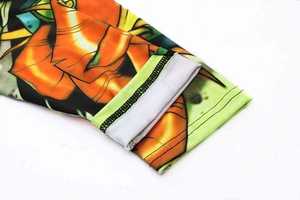 Camiseta de Compresión de Secado Rápido con Bloques de Color Combinados para Hombre, con Protección Solar UPF 50+ para Entrenamiento al Aire Libre - Product Image 5