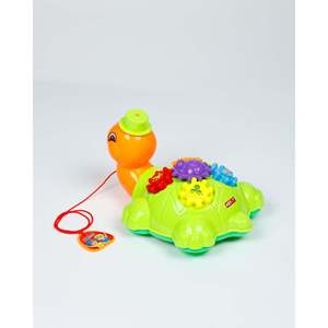 Soft Plastic <b>PULL</b> <b>Along</b> GEAR-O-TURTLE Educational Musical <b>Toy</b> Set - Product Image 3