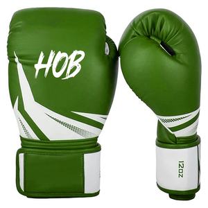 Guantes de Boxeo Personalizados de Cuero Liso, Modelos Nuevos de Alta Calidad, Guantes de Boxeo Duraderos para Entrenamiento, 10oz 12oz, Cuero Genuino - Product Image 4