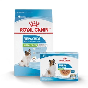 Royal Canin Size Health Nutrition X-Small Puppy Dog Food 3lb Tamaño DE LA BOLSA Rebanadas delgadas en salsa Comida húmeda para perros 3 oz lata (12 unidades) - Product Image 1