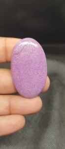 UDGEMS <b>Model</b> 503 Natural Purple Purpurite Gemstone Loose Cabochon Mixed Sizes for Jewelry Making Wholesale - Product Image 5