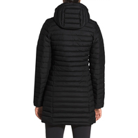 Jaket Puffer bertudung wanita, jaket panjang ukuran Plus, jaket jalanan hangat musim dingin, jaket Puffy, jaket olahraga hoki es, mantel berlapis
