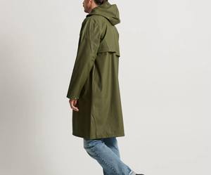 Premium Quality Waterproof Rain <b>Coat</b> <b>for</b> <b>Men</b> with Front Logo Breathable Design Customizable Wholesale High Quality - Product Image 5