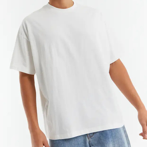 เสื้อยืดคอตตอนถัก 100% ทรงปกติ หนัก ทนทาน สั่งทำได้ สำหรับผู้ชาย มีลาย - Product Image 5