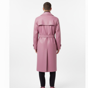 Gabardina de cuero para hombre con estilo, ropa de abrigo larga cálida, Material suave cómodo, algodón con capucha de moda duradera para ropa de invierno - Product Image 2