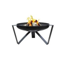 Table à thé ronde en acier robuste de 32 pouces pour l'extérieur du jardin Gril de cuisson Grand foyer - Product Image 6