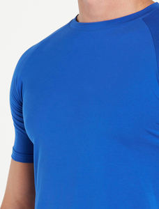 Camiseta de algodón peinado para hombre, ropa masculina de alta calidad con Logo personalizado, Color liso en blanco, 100%, venta al por mayor - Product Image 4