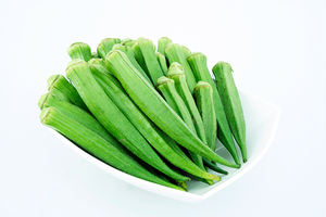 COLLATION NATURELLE DE LÉGUMES D'OKRA SÉCHÉE/QUALITÉ DE PREMIUM DÉSHYDRATÉE/PRÊT À MANGER - Product Image 4