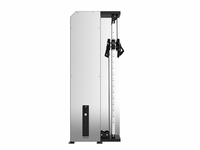 Équipement de fitness CooSport certifié CE, machine à câbles croisés commerciale, système de poulie simple réglable avec pile de poids