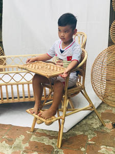 De haute Qualité En Rotin Chaise Haute Bébé D'alimentation - Product Image 2