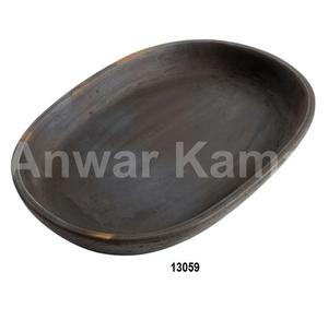 Plateau en aluminium de salade/plateau de fruit avec le miroir poli - Product Image 4