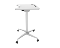 Bureau surélevé pneumatique portable OMNI avec réglage à 90 degrés °   Conception inclinable et pliable pour une utilisation commerciale, gain de place