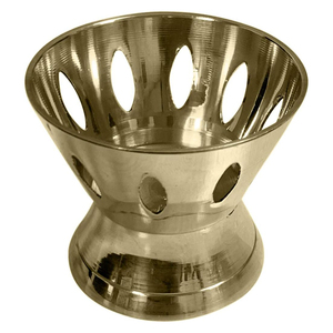 Most Selling Brass Incense Burner With Wooden Handle Silver Warmer Romantic Fragrance Handmade Adjustable Incense Burner - Product Image 6