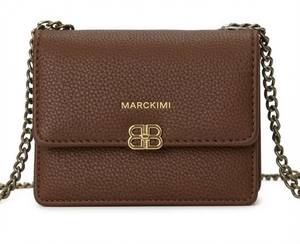 Borsa a Tracolla in Pelle con Catena per Donna - Product Image 2