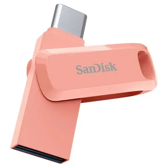 100% Оригинальный Sandisk двойной привод USB SDDDC3-128G-G46PC