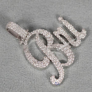 Pendentif Hip Hop le plus unique en argent sterling 925 et diamant rond taille brillant Moissanite dans le dernier look - Product Image 2