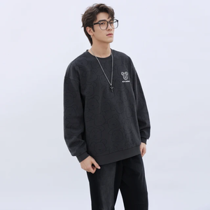 Sudadera con estampado completo para hombre de alta calidad, con precio directo de fábrica hecha a medida, nuevo diseño de moda para el invierno - Product Image 5