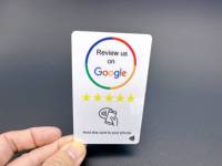 Carte NFC personnalisée pour avis Google - Appuyez pour commenter - Carte NFC programmable pour avis commerciaux