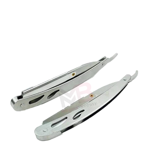 Navaja de Barbero de Acero Inoxidable Reutilizable 2026, Instrumentos de Belleza Personalizados de Alta Calidad, Color Personalizado - Product Image 5