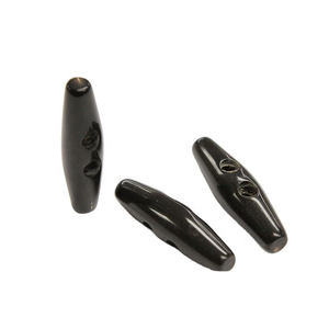 Traditional Handmade Polished Horn Toggle <b>Cord</b> Lock Stopper 50mm for Coats <b>Bags</b> Knitwear-Premium Quality Wholesale Supplier - Product Image 1