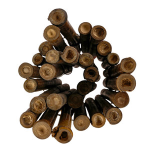 Borde de bambú negro natural 0.65ft X 2ft para proyectos de herramientas de torneado - Product Image 3