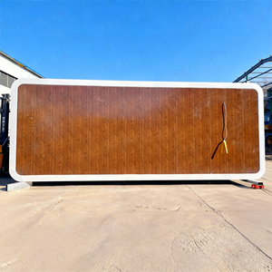 रसोई और बाथरूम के साथ सेब केबिन को जहाज करने के लिए तैयार, पूरी तरह से इकट्ठे और पानी और बिजली से जुड़े उपयोग के लिए तैयार - Product Image 5