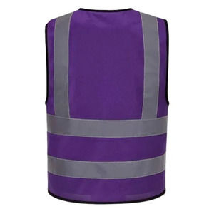 Gilet haute visibilité pour hommes en toile de haute qualité, confortable et tendance, haut décontracté avec logo personnalisé, respirant et élégant, vêtements de sécurité - Product Image 2