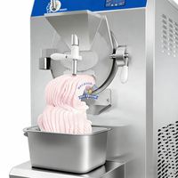 Machine à glace 220V 60L/H avec robinet, machine automatique pour la fabrication de crème glacée dure, prix de vente