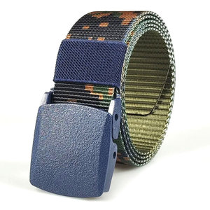 เข็มขัดไนลอนแท้แบบนิ่มสำหรับกีฬากลางแจ้งอุปกรณ์เสริม2025ใหม่ - Product Image 3