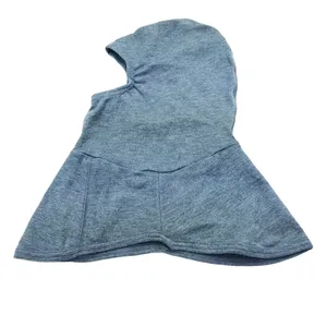 Pasamontañas Gris de Poliéster 100% Resistente al Fuego, Transpirable e Impermeable con Imagen Personalizada, Capucha Ignífuga para Bomberos - Product Image 3