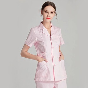 Uniforme médico y de enfermera de diseño personalizado para mujer de Moq bajo de buena calidad - Product Image 3