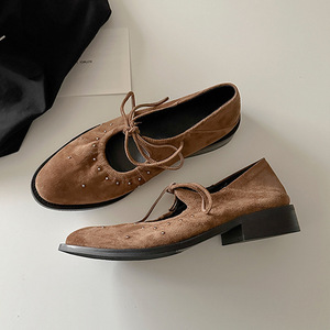 Zapatos planos de lona a la moda para mujer, zapatillas informales para mujer, mocasines sin cordones, calzado cómodo y transpirable para verano - Product Image 2