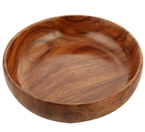 Juego de herramientas de cocina de madera natural maciza hecha a mano de una sola pieza, el mejor juego de 1 tazón grande y 4 pequeños para comedor de cocina - Product Image 5