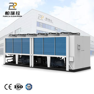 เครื่องทำความเย็นอุตสาหกรรม130กิโลวัตต์สำหรับอิรักอุปกรณ์ทำความเย็นอัตโนมัติ - Product Image 1