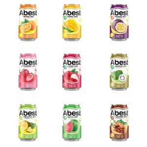 Abest ผลไม้รสเข้มข้นกลิ่นธรรมชาติขวดน้ำมะขามส้มมะม่วงลิ้นจี่ - Product Image 4