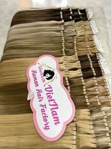 Ouble drawn-Cinta de cabello crudo, Extensiones de Cabello 100% humano - Product Image 3