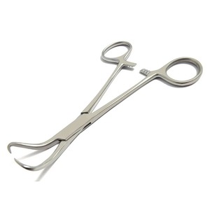 Surgical Backhaus Towel Clamp Forceps Curved Locking <b>Plier</b> 13.5cm Silver Instrument <b>Set</b> - Product Image 1