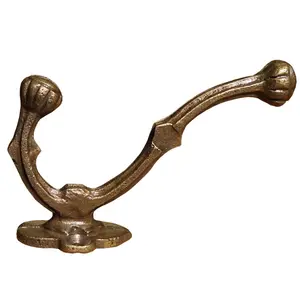 Vintage Design cast iron wall and furniture mounted coat & towel hook coat hook at the lowest price direct from manufacture