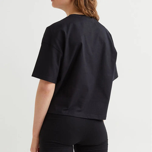 เสื้อยืดสีขาวสำหรับผู้หญิงเสื้อยืดใส่ได้ทุกเพศโลโก้จากลูกค้า - Product Image 5